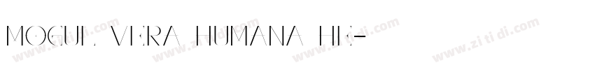 Mogul Vera Humana He字体转换